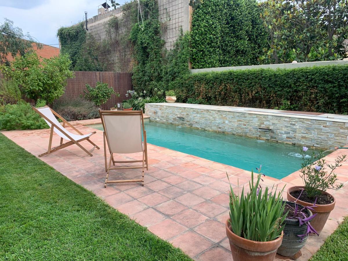 Can Rucall Piscina Compartida Vilamacolum Exterior foto